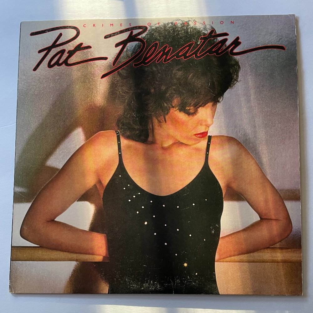 PAT BENATAR Crimes of Passion LP Original 1980 Record.